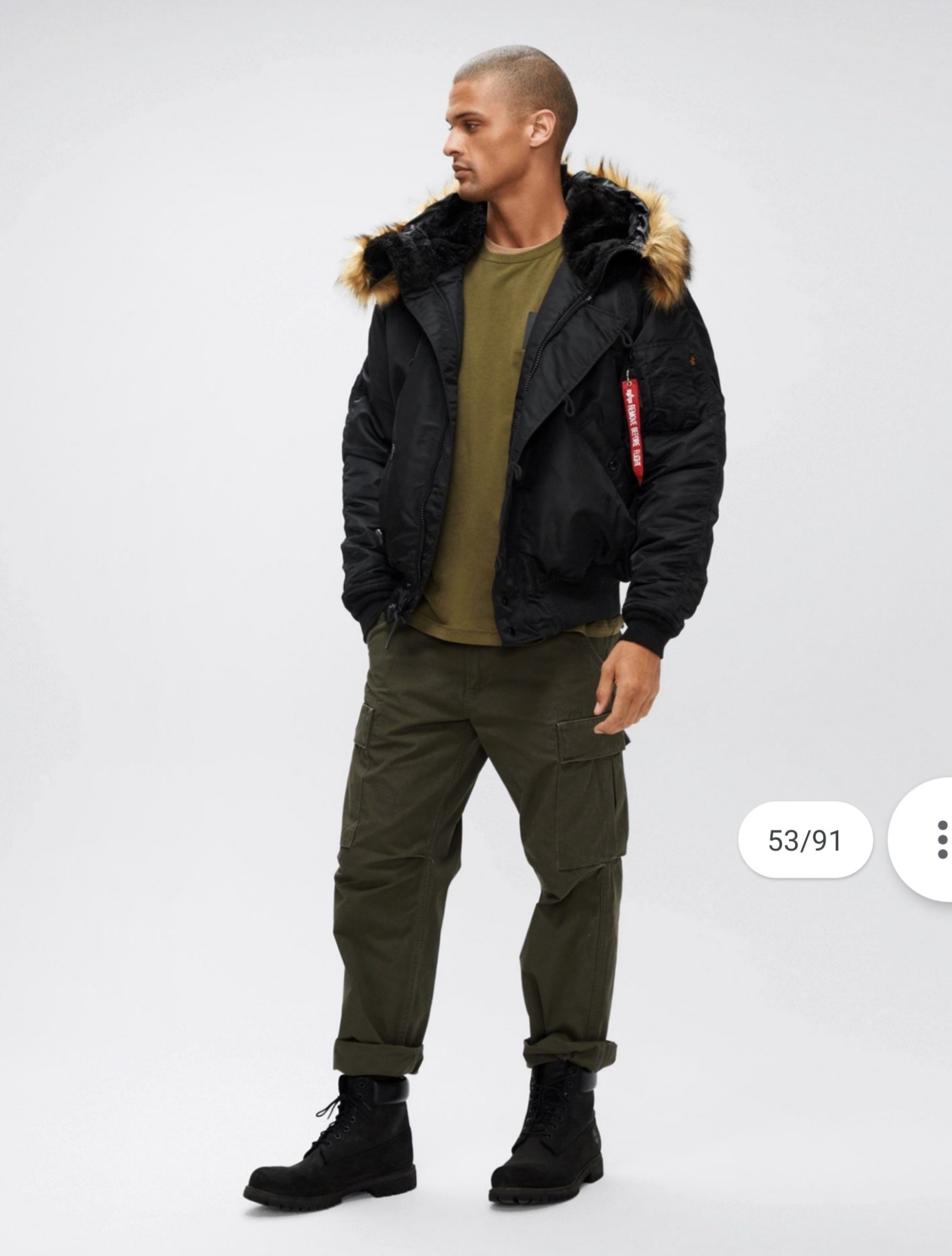 Куртка &quot;N-2B Flight Jacket&quot; Alpha black