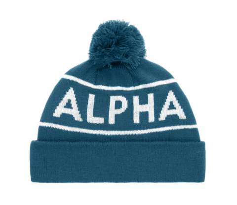Шапка "Essential Pom Beanie" Slate Blue