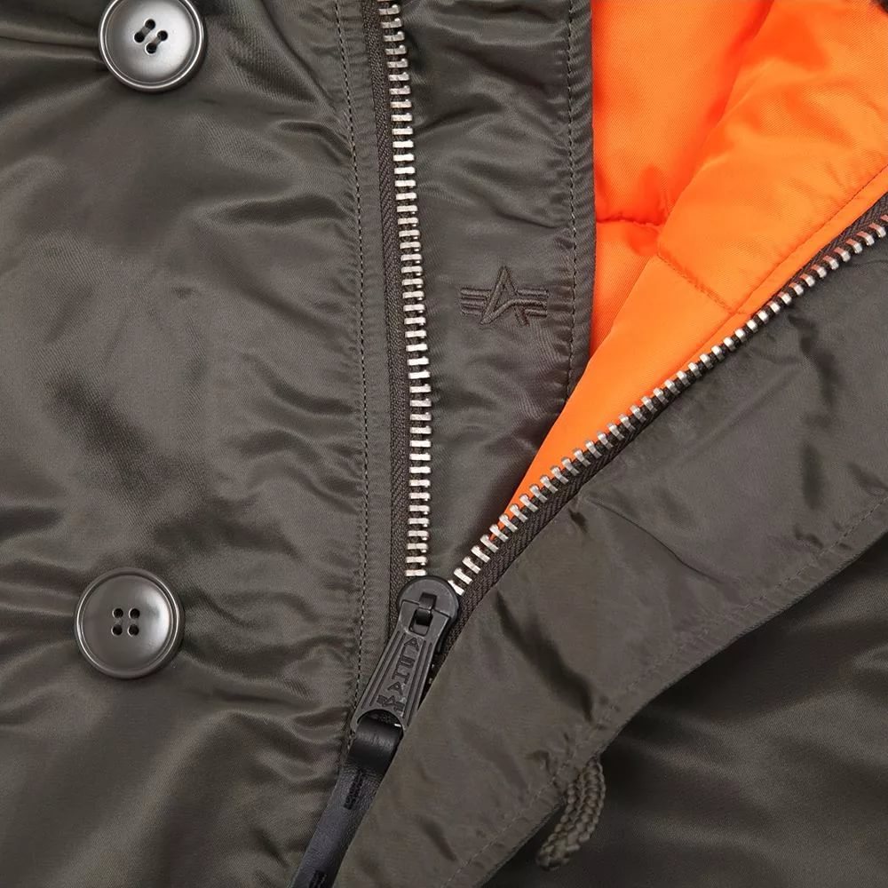 Slim Fit N-3B Parka Replica Grey