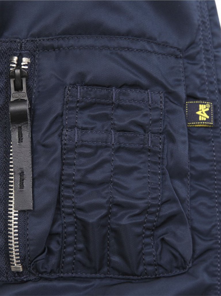 Slim Fit N-3B Parka Replica Blue