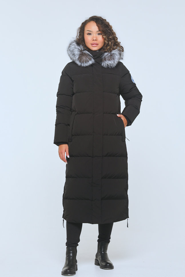 Пальто женское &quot;Эстери Nordic Goose&quot; Black