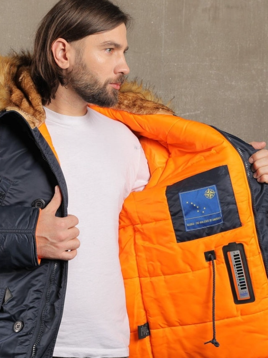 АЛЯСКА HUSKY Denali Rep.blue/orange