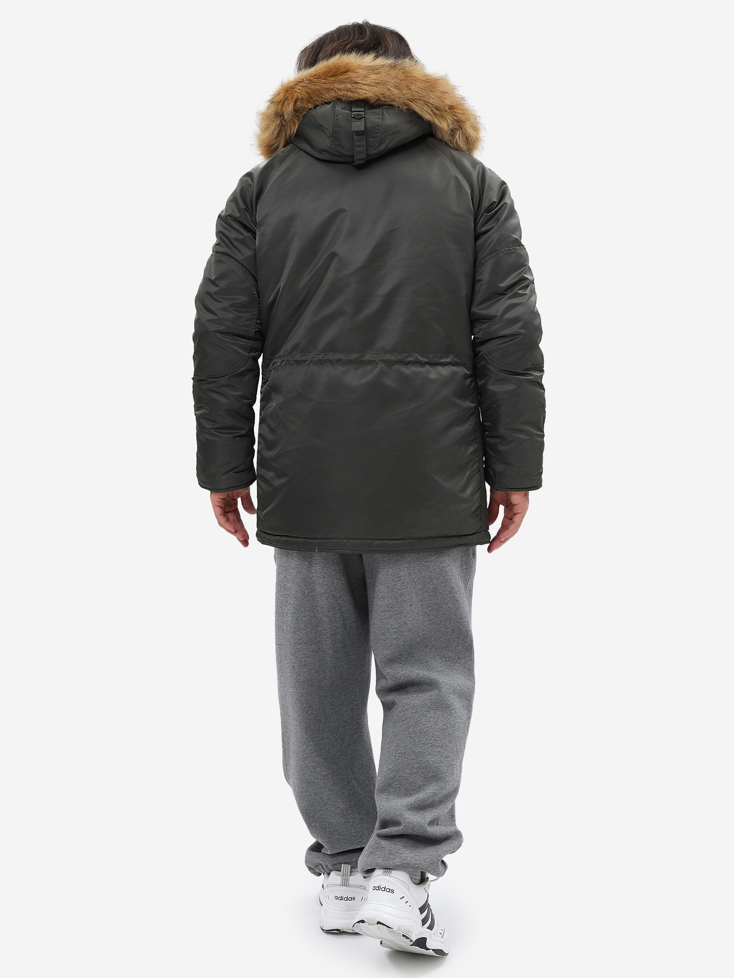 Slim Fit N-3B Parka Replica Grey