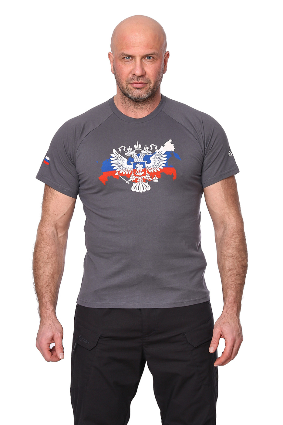 Футболка "Russian Federation" Grey