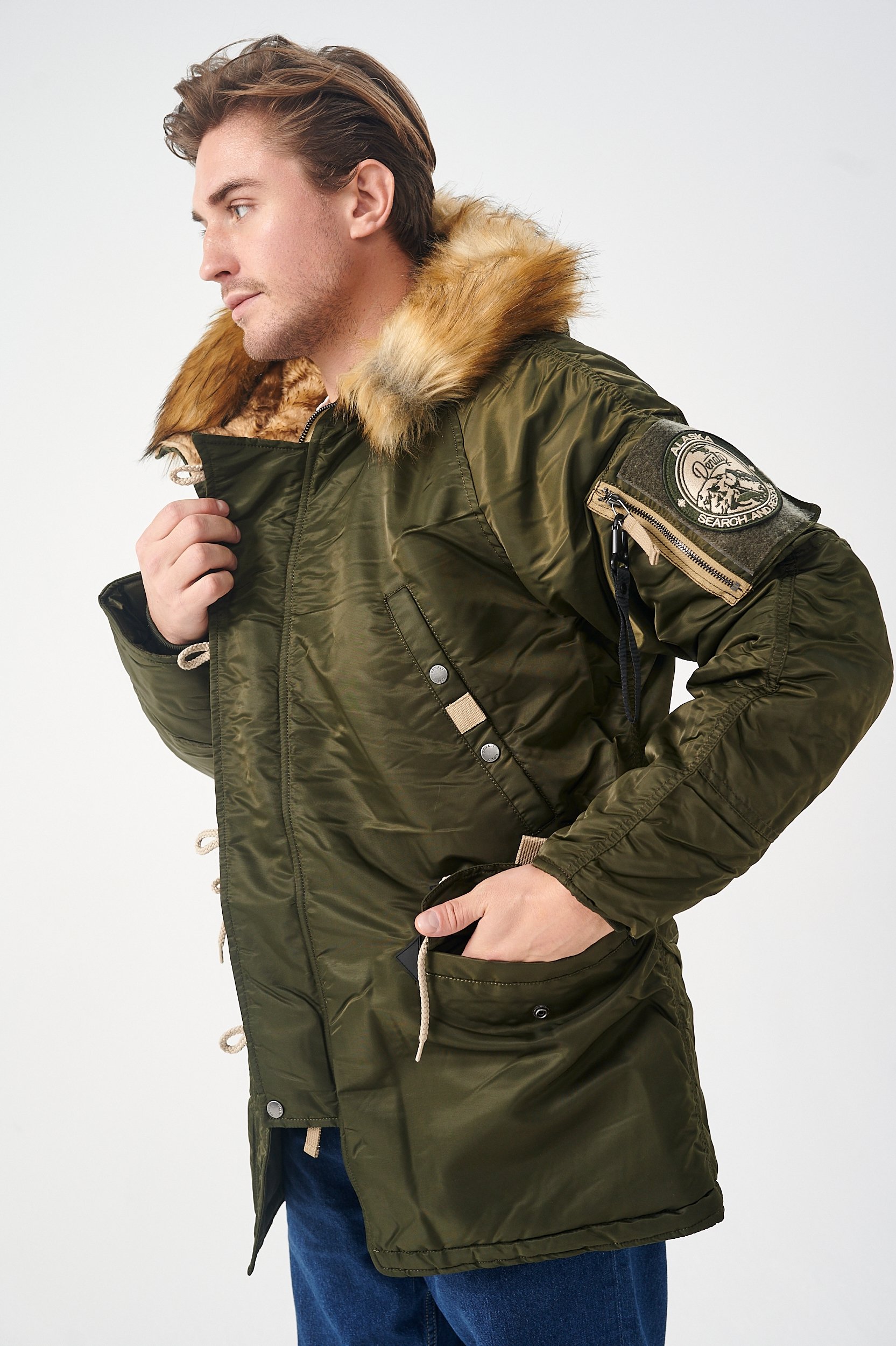 АЛЯСКА &quot;MILITARY&quot; grey