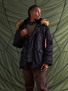Аляска "N-3B Parka"  Black