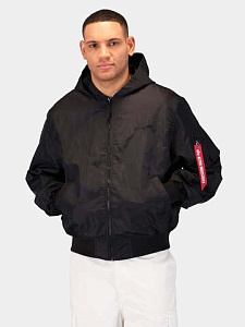 Куртка "Logo L-2B Hooded Hunter" Black