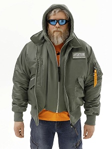 Куртка "Aviator HD II" Olive/Orange