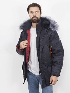 Куртка "EVEREST"  Night Sky/Red