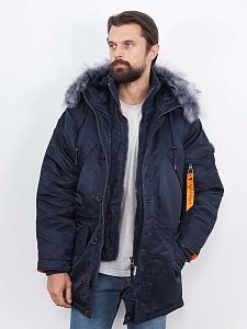 Куртка &quot;EVEREST Long&quot; Blue/orange