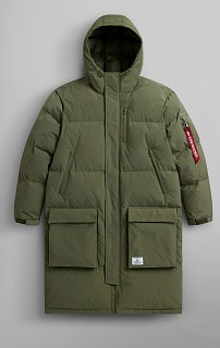Куртка &quot;Long Puffer Parka&quot; Green